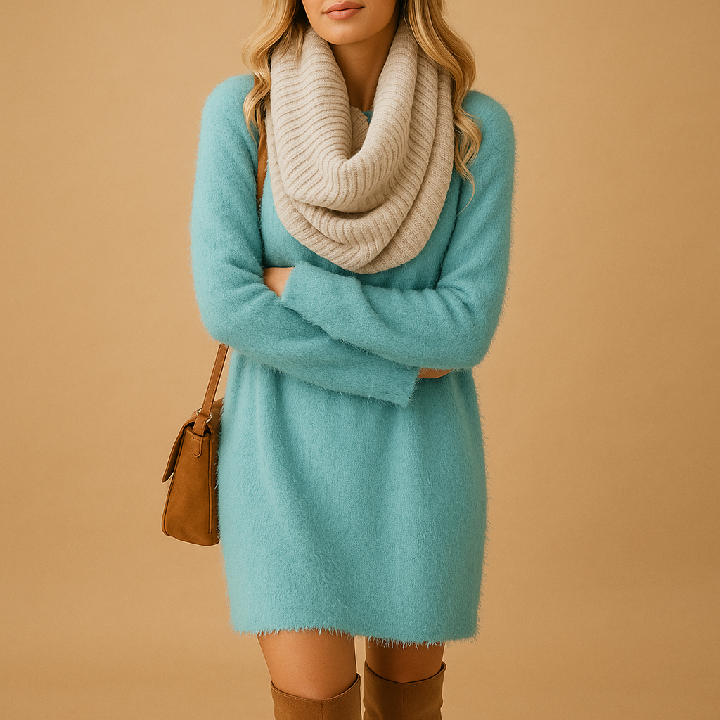 Stijlvolle damesjurk met tijdloos design en comfortabele pasvorm, perfect voor dagelijks gebruik, werk of speciale gelegenheden