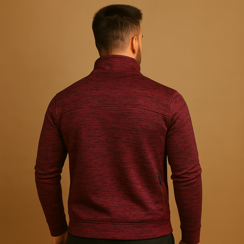 Handgemaakt heren vest met rits, zachte kreukvrije stof en verborgen zakken. Tijdloos en stijlvol kledingstuk voor dagelijks gebruik en formele gelegenheden.