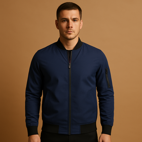 Bomberjack voor heren met rits, lichtgewicht en comfortabel, perfect voor dagelijks gebruik en stijlvolle casual outfits.