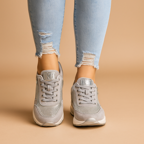 Casual damesschoenen met brede pasvorm en zachte ondersteuning, perfect voor dagelijks gebruik, werk en ontspannen uitstapjes.