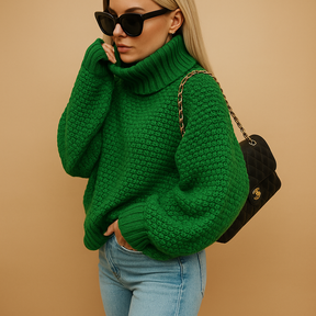 Damestrui met klassieke pasvorm in vijf kleuren – perfect voor casual en elegante outfits tijdens koude dagen.