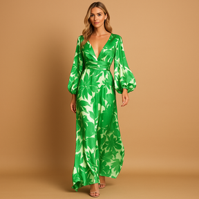 Elegante damesjurk met flatterende pasvorm en knielengte, perfect voor feestjes, diners en bruiloften