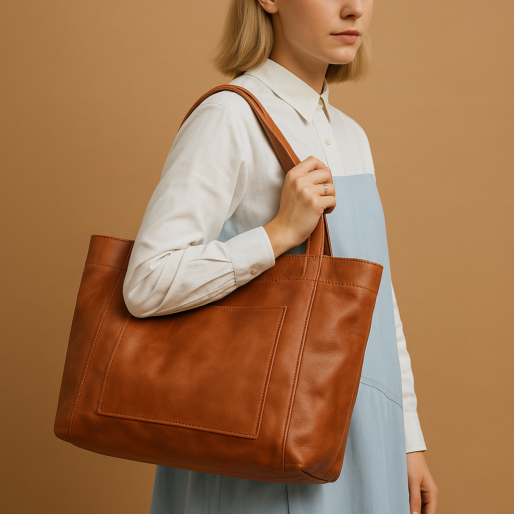 Handgemaakte schoudertas voor dames van duurzaam kunstleer met ruime opbergruimte, ideaal voor dagelijks gebruik of een avondje uit.