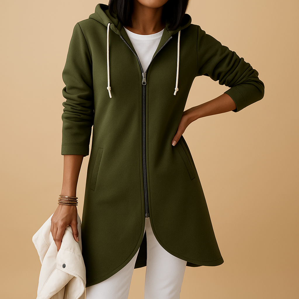 Gebreid casual damesvest met rits in beige, zwart, khaki, roze en grijs, gemaakt van zachte katoenmix voor een comfortabele en stijlvolle look.