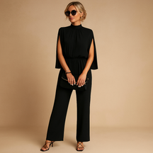 Lichte zomerjumpsuit voor dames met verstelbare bandjes, ademend materiaal en zakken, perfect voor strand, vakantie en zomerse uitstapjes