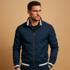 Lichtgewicht zomerjack voor heren, ademend en comfortabel, ideaal voor warme dagen en veelzijdig te combineren met casual of formele outfits.