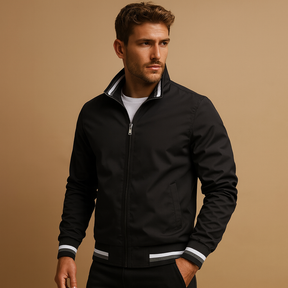 Lichtgewicht zomerjack voor heren, ademend en comfortabel, ideaal voor warme dagen en veelzijdig te combineren met casual of formele outfits.