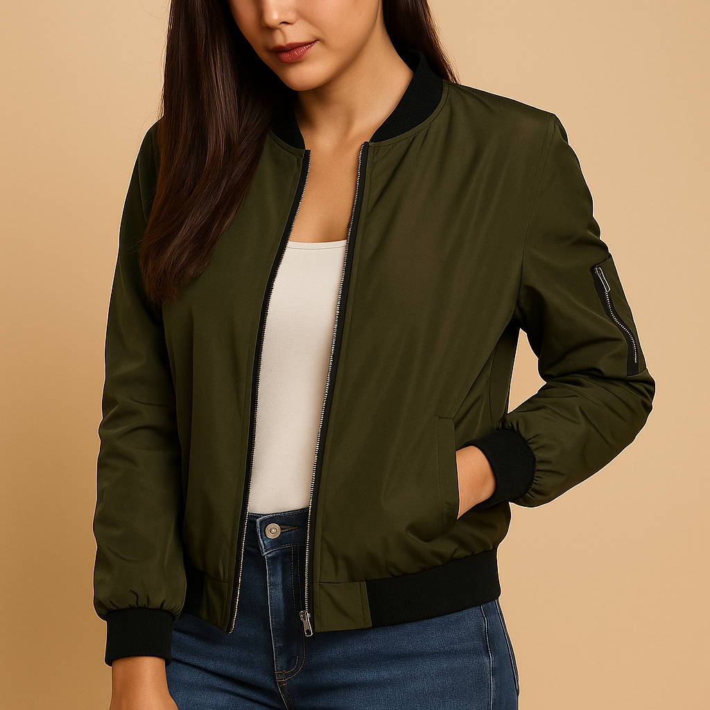 Lichtgewicht zomerjack voor dames met elegante pasvorm en ademende stof. Perfect voor dagelijks gebruik, casual gelegenheden en zomerse dagen.