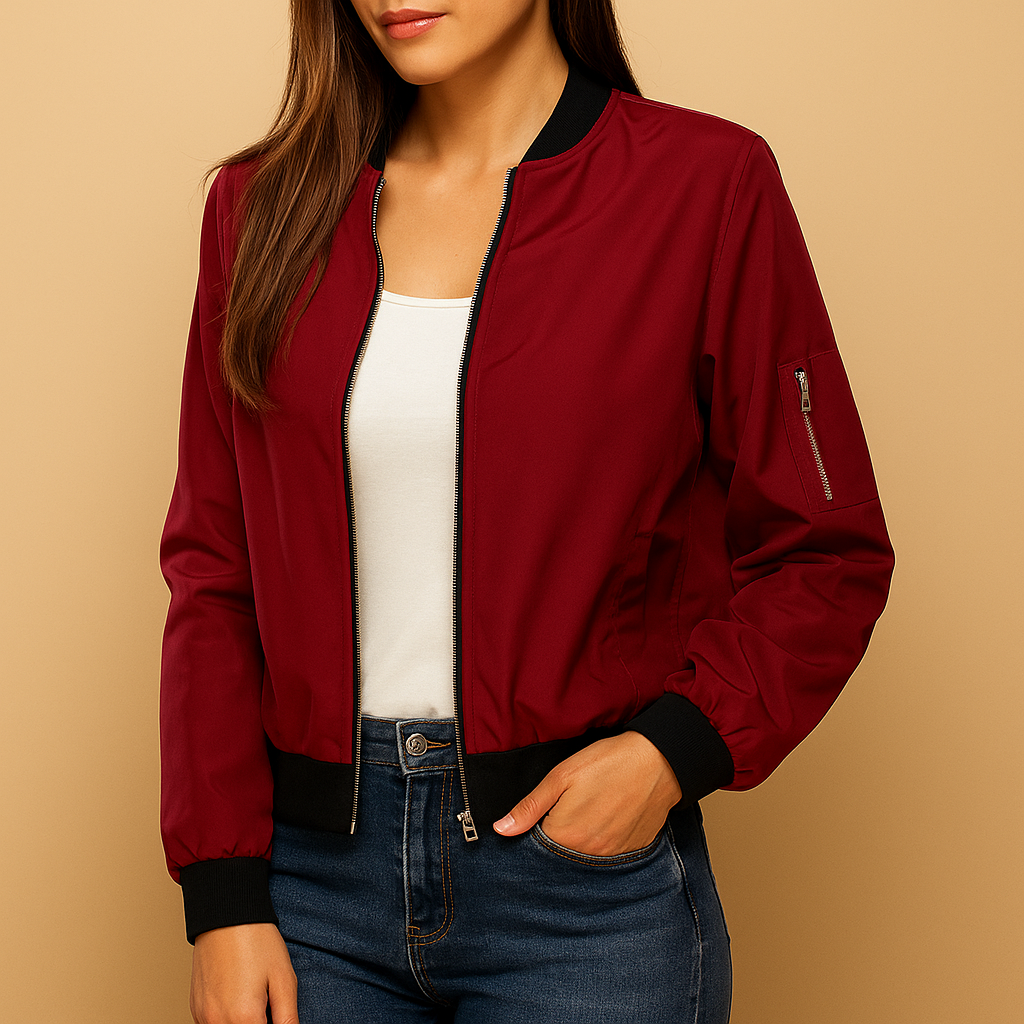 Lichtgewicht zomerjack voor dames met elegante pasvorm en ademende stof. Perfect voor dagelijks gebruik, casual gelegenheden en zomerse dagen.