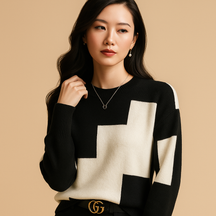 Damestrui met losvallende pasvorm en vrouwelijk silhouet, perfect voor lente, herfst en winter in casual stijl