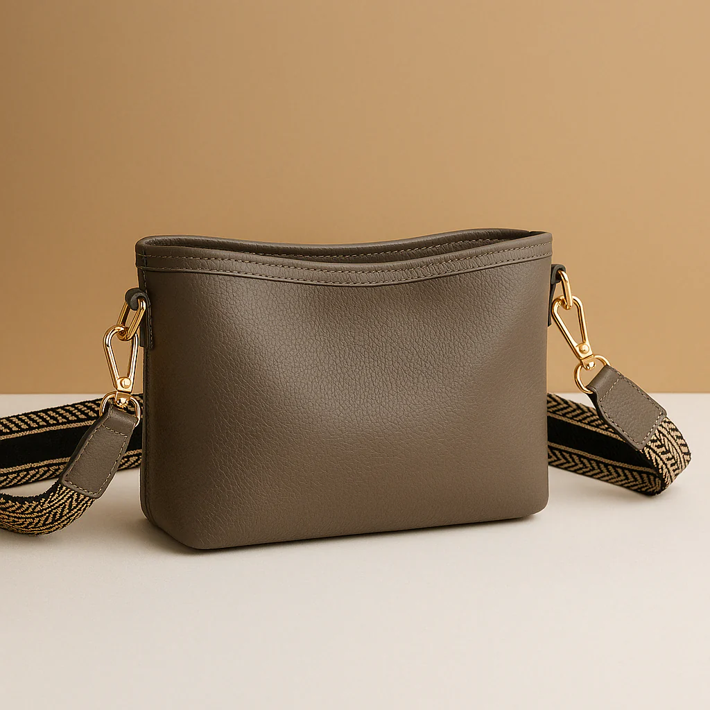 Sling bag voor dames met modern ontwerp, verstelbare riem en ruim hoofdvak, perfect voor werk, school of dagelijks gebruik.
