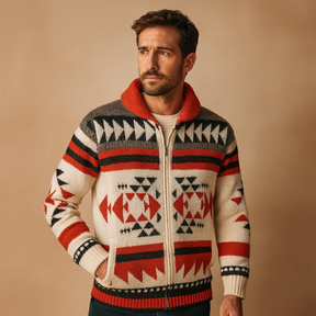 Stijlvol heren vest met moderne pasvorm in rood. Comfortabel en veelzijdig, ideaal voor werk, casual gelegenheden en formele momenten.