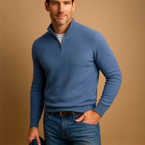 Heren vest met rits in een tijdloos ontwerp, ideaal voor herfst en winter, geschikt voor dagelijks gebruik en casual gelegenheden