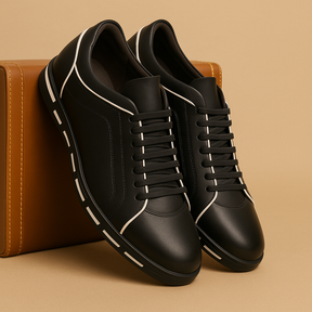 Heren veterschoenen met comfortabele en ondersteunende zool, geschikt voor dagelijks gebruik of zakelijke gelegenheden.