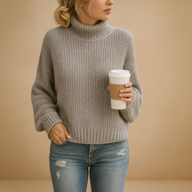 Tijdloze gebreide trui voor dames in zachte duurzame stof, perfect voor casual en formele looks, geschikt voor elk seizoen.