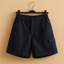 Tijdloze dames korte broek met luchtig en ademend materiaal, ideaal voor zomerse dagen, vakanties en casual outfits