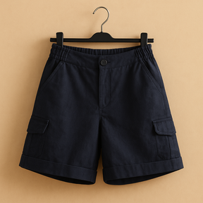Tijdloze dames korte broek met luchtig en ademend materiaal, ideaal voor zomerse dagen, vakanties en casual outfits