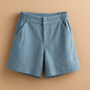 Tijdloze dames korte broek met luchtig en ademend materiaal, ideaal voor zomerse dagen, vakanties en casual outfits
