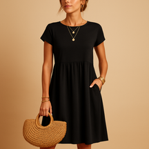 Luchtige zomerjurk met elegante pasvorm voor dames | Yara